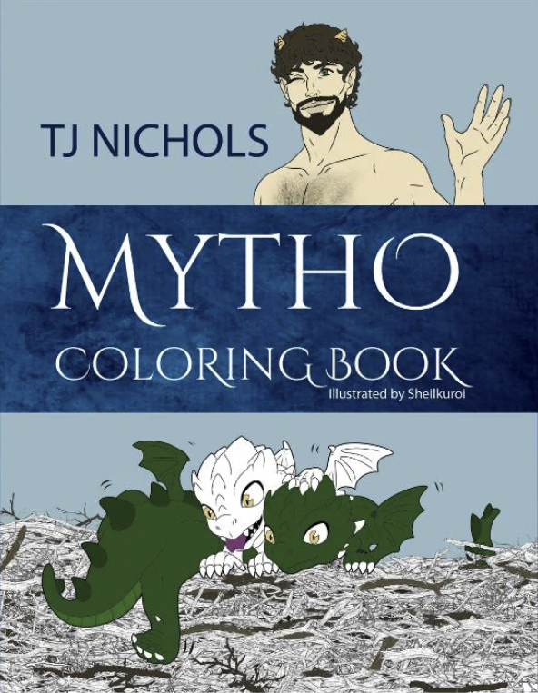 Review: Mytho Coloring Book - TJ Nichols